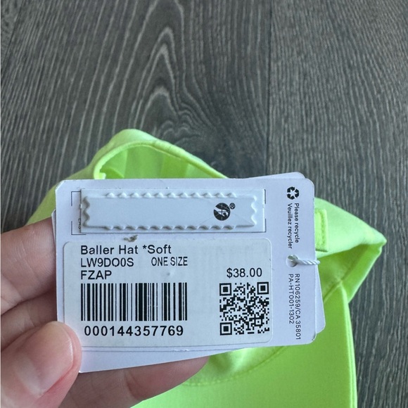 Lululemon Baller Hat Soft *Embroidery in Faded Zap main image 7